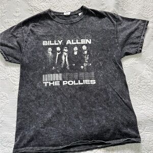 Billie Allen and the Pollies band shirt